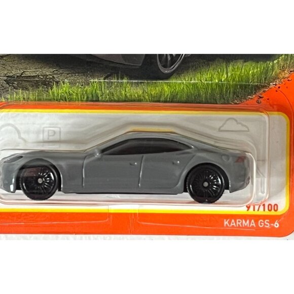 Matchbox 2023 Karma GS-6 Gray Diecast 1:64 Car 91/100 Gift Collectible - Picture 3 of 4